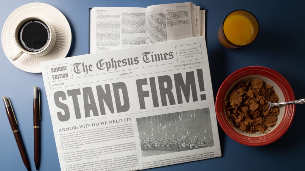 Stand Firm and Act Like Men